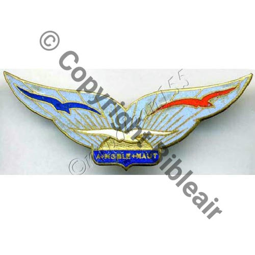 A1203NH BA.742 ECHOUBOULAIN Maison des Ailes  COURTOIS PARIS SM Past octog Dos lisse irreg Sc.STELLA16Eur07.06